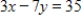 <strong>Solve for y in terms of x. </strong> A) B) C) D) E)