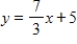 <strong>Solve for y in terms of x. </strong> A) B) C) D) E)