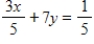 <strong>Solve for y in terms of x. </strong> A) B) C) D) E)