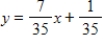 <strong>Solve for y in terms of x. </strong> A) B) C) D) E)