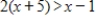 <strong>Solve the inequality. </strong> A) B) C) D) E)