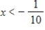 <strong>Solve the inequality. </strong> A) B) C) D) E)