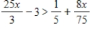 <strong>Solve the inequality and choose the graph of the solution. </strong> A) B) C) D) E) 