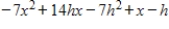 <strong>If and , find and simplify. </strong> A) B) C) D) E)