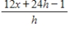<strong>If and , find and simplify. </strong> A) B) C) D) E)