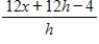 <strong>If and , find and simplify. </strong> A) B) C) D) E)