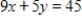 Find the slope m and y-intercept b of the line whose equation is given below. 