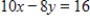Determine whether the following pairs of equations represent parallel lines, perpendicular lines, or neither of these. 