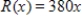 Suppose a computer manufacturer has the total cost function and the total revenue function , where x represents the number of computers produced and sold. What is the profit on 341 items? 