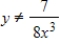 <strong>Give the domain of the function . </strong> A) domain: all reals x and y with B) domain: all reals x and y with C) domain: all reals x and y with D) domain: all reals x and y with and E) domain: all reals x and y with