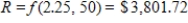 <strong>Suppose that if $100,000 is borrowed to purchase a home, then the monthly payment R is a function of the interest rate i (expressed as a percent) and the number of years n before the mortgage is paid, and is given by . Find and interpret your answer. Round your answer to two decimal places. </strong> A) The monthly payment for $100,000 borrowed for 50 years at 2.25% interest is $141.51. B) The monthly payment for $100,000 borrowed for 50 years at 2.25% interest is $4,265.02. C) The monthly payment for $100,000 borrowed for 50 years at 2.25% interest is $277.78. D) The monthly payment for $100,000 borrowed for 50 years at 2.25% interest is $3,801.72. E) The monthly payment for $100,000 borrowed for 50 years at 2.25% interest is $278.78.