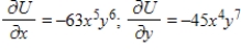 <strong>If is the utility function for goods X and Y, the marginal utility of X is and the marginal utility of Y is . If , find the marginal utility of X and Y.</strong> A) B) C) D) E)