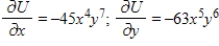 <strong>If is the utility function for goods X and Y, the marginal utility of X is and the marginal utility of Y is . If , find the marginal utility of X and Y.</strong> A) B) C) D) E)