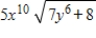 <strong>If the joint cost function for two products is (in dollars). Find the marginal cost with respect to y.</strong> A) B) C) D) E)