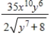 <strong>If the joint cost function for two products is (in dollars). Find the marginal cost with respect to y.</strong> A) B) C) D) E)