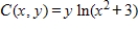 Suppose that the joint cost function for two products is dollars. Find the marginal cost with respect to y. 