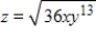 <strong>Suppose that the production function for a product is , where x represents the number of work hours per month and y is the number of available machines. Determine the marginal productivity of x. </strong> A) B) C) D) E)