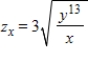 <strong>Suppose that the production function for a product is , where x represents the number of work hours per month and y is the number of available machines. Determine the marginal productivity of x. </strong> A) B) C) D) E)