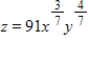 <strong>Suppose the production function for a product is , where x is the capital expenditures and y is the number of work-hours. Find the marginal productivity of x. </strong> A) B) C) D) E)