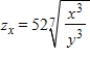 <strong>Suppose the production function for a product is , where x is the capital expenditures and y is the number of work-hours. Find the marginal productivity of x. </strong> A) B) C) D) E)