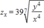 <strong>Suppose the production function for a product is , where x is the capital expenditures and y is the number of work-hours. Find the marginal productivity of x. </strong> A) B) C) D) E)