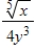 <strong>Suppose that the production function for a product is , where x represents the number of work hours and y represents the available capital (per week). Find the marginal productivity of y. </strong> A) B) C) D) E)
