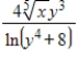 <strong>Suppose that the production function for a product is , where x represents the number of work hours and y represents the available capital (per week). Find the marginal productivity of y. </strong> A) B) C) D) E)