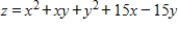 Test for relative maximum and minimum. ​   ​