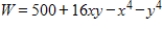 A new food is designed to add weight to mature beef cattle. The weight in pounds is given by , where x is the number of units of the first ingredient and y is the number of units of the second ingredient. How many units of each ingredient will maximize the weight? 