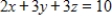 Find the maximum value of subject to the constraint , , , and . 