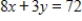 Suppose that the utility function for two commodities is given by and that the budget constraint is . What values of x and y will maximize utility? 