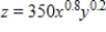 A company has the Cobb-Douglas production function , where x is the number of units of labor, y is the number of units of capital, and z is the units of production. Suppose labor costs $200 per unit, capital costs $150 per unit, and the total cost of labor and capital is limited to $300,000. Find the number of units of labor and the number of units of capital that maximize production. 