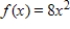 <strong>Approximate the area under the curve defined by the function over the interval x = 0 to x = 3 using the right-hand endpoints of three subintervals (rectangles). </strong> A) B) C) D) E)