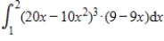 <strong>Evaluate the definite integral . </strong> A) 0 B) 1125 C) -1125 D) -2250 E) 2250