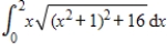 Evaluate the integral   . ​