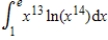 Evaluate the integral   . ​