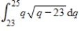 Use integration by parts to evaluate the integral   ​