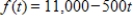 Suppose that the profit from a machine's production can be considered as a continuous income stream with annual rate of flow at time t given by (dollars per year). If money is worth 14%, compounded continuously, find the present value of this stream over the next 5 years. Round your answer to the nearest dollar. 