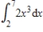 Evaluate the integral by integration. Round your answer to two decimal places. 