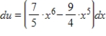 <strong>Find du if . </strong> A) B) C) D) E)
