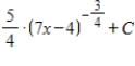 <strong>Evaluate the integral . </strong> A) B) C) D) E)