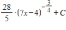 <strong>Evaluate the integral . </strong> A) B) C) D) E)