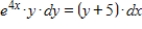 Find the general solution to the differential equation   . ​