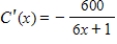 <strong>Suppose that the total cost (in dollars) for a product is given by , where x is the number of units produced. Find the marginal cost function. </strong> A) B) C) D) E)