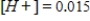The pH of a solution is given by , where is the concentration of hydrogen ions (in gram atoms per liter). What is the rate of change of pH with respect to if ? Round your answer to two decimal places.