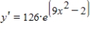<strong>Find the derivative of the following function. </strong> A) B) C) D) E)