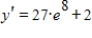 <strong>Find the derivative of the following function. </strong> A) B) C) D) E)