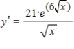 <strong>Find the derivative of the following function. </strong> A) B) C) D) E)