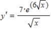 <strong>Find the derivative of the following function. </strong> A) B) C) D) E)