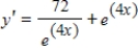 <strong>Find the derivative of the following function. </strong> A) B) C) D) E)